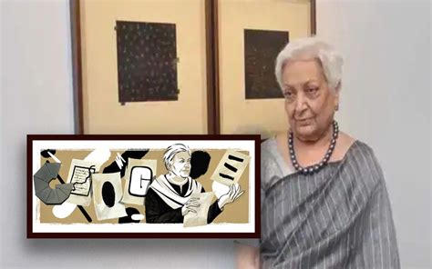 Memorializing A Minimalist Google Doodle Honors Indian American Artist Zarina Hashmi On Her