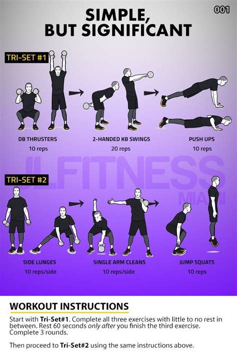 The main target of this chest exercise is the back. Simple, But Significant- Dumbbells, Kettlebells and ...