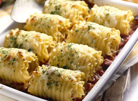 Vegetarian Lasagna Rolls With Pesto Recipe