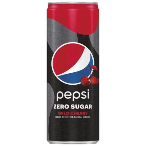 Pepsi Zero Sugar Wild Cherry Soda 12 Fl Oz Kroger