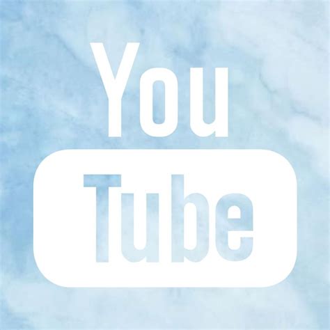 Baby Blue Cloud Youtube Apple Logo Wallpaper Iphone App Icon Blue