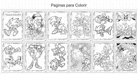 Sonic The Hedgehog Tudo Esta Em Ordem Livro De Colorir Sonic O Images