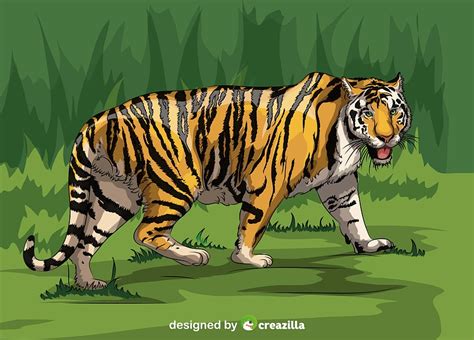 Tiger Vector Free Download Creazilla