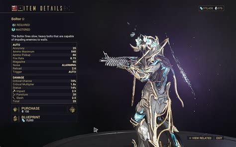 Best Weapons In Warframe For Each Mastery Rank