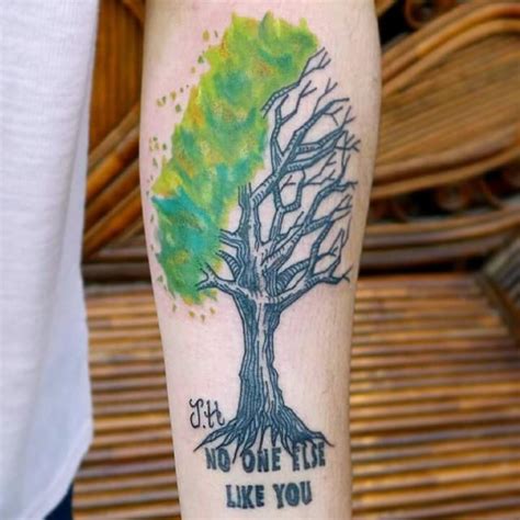 Tatuagens De Rvores Impressionantes E Inspiradoras