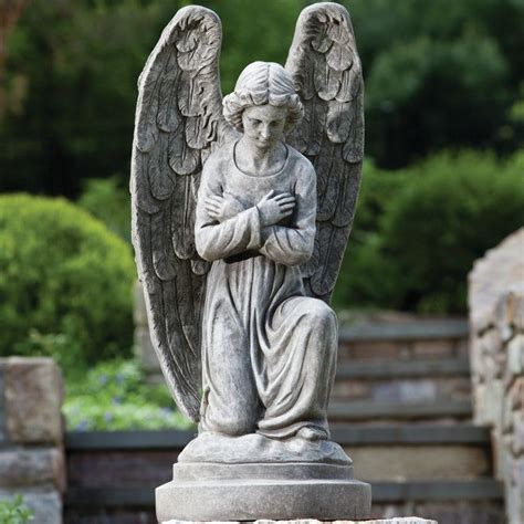 Kneeling Angel Statue Angel Garden Statues Garden Statues Garden Angels