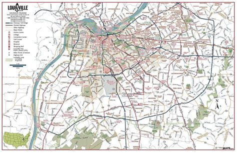 Maps Of Louisville Ky