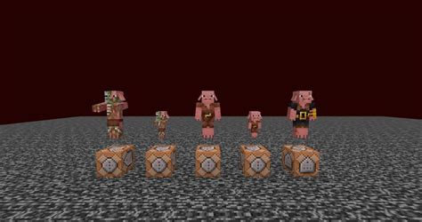 Piglin Pigman Hybrid Minecraft Texture Pack
