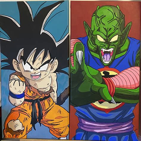 Artstation Goku And King Piccolo