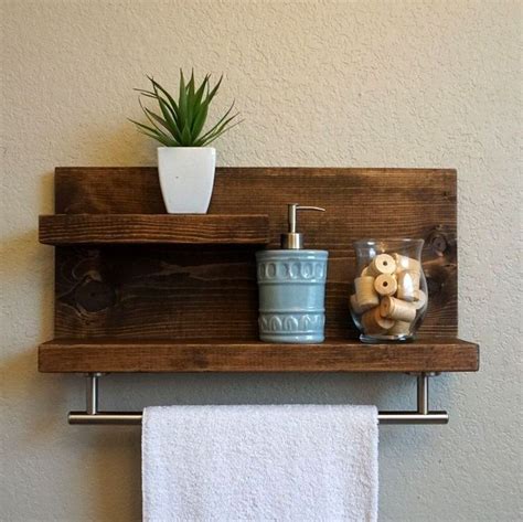 51 Easy Diy Towel Racks Ideas That You Can Do This Bathroom Wood