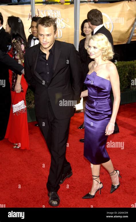 Naomi Watts And Heath Ledger At The 10th Annual Screen Actors Guild