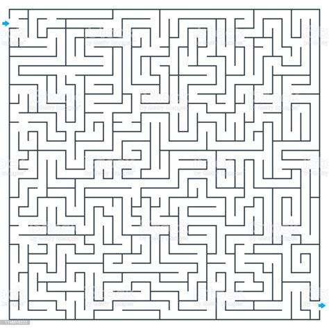 I downloaded it and i could not entirely figure it out. Maze Labyrinth Vector Illustration Square Maze High ...