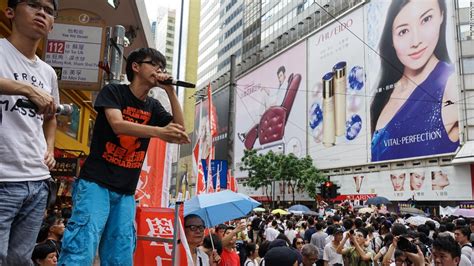 Hong Kongs Joshua Wong 17 Prepares To Battle China