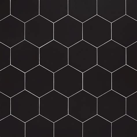 Classic Hex Black 10 Hexagon