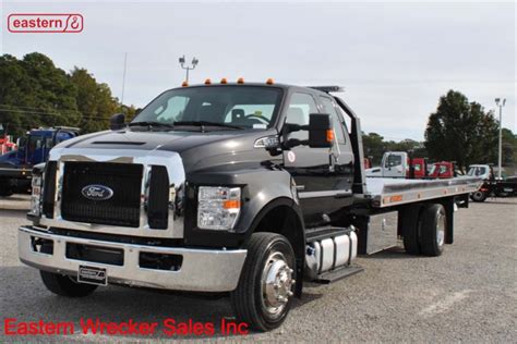 2018 Ford F650 Extended Cab With 22ft Jerr Dan Ngaf6t Wlp Low Profile
