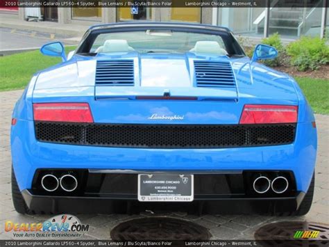 2010 Lamborghini Gallardo Lp560 4 Spyder Blue Lemans Blu Scylla