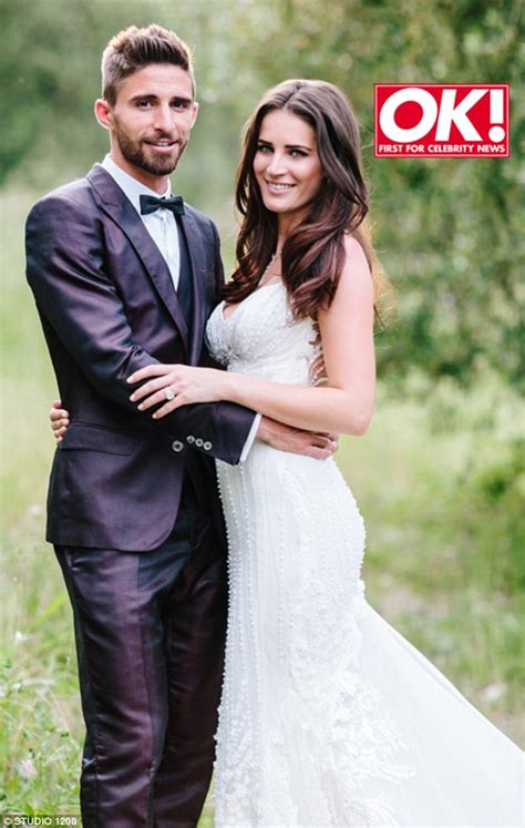 She joins mia, 5, and amaro, 2, as the forward was excused from training. Fabio Borini and model wife Erin show off wedding snaps as ...