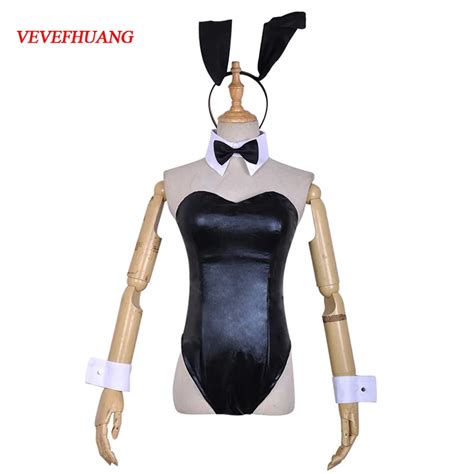 Seishun Buta Yarou Wa Bunny Girl Maid Cosplay Costume Senpai No Yume Wo