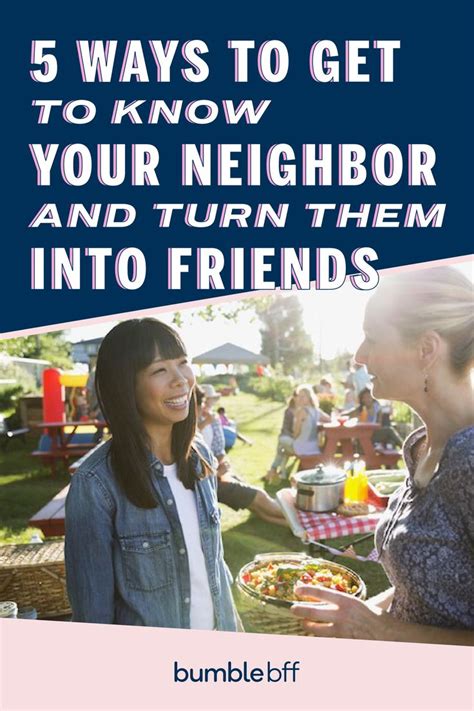 5 Ways To Get To Know Your Neighbors And Turn Them Into Friends