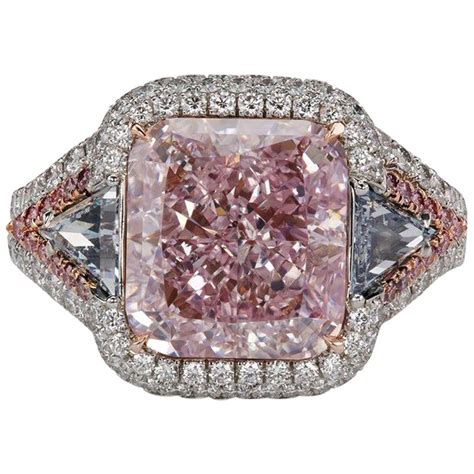 Aiden Carat Fancy Purple Pink Diamond Engagement Ring Carat