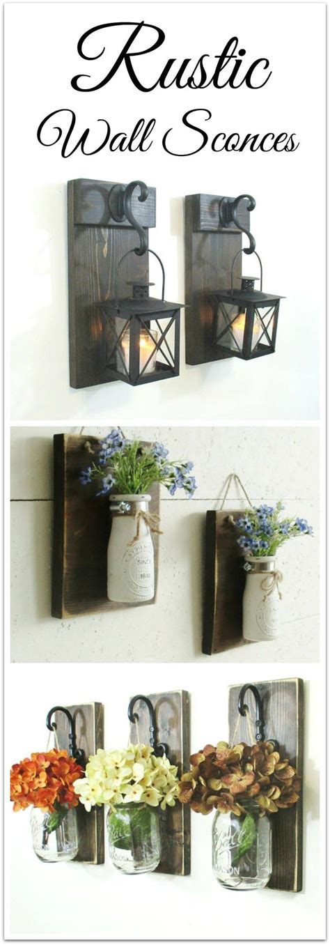 Wall sconces on sale at reasonable prices, buy cheap rustic farmhouse wall sconces at mocomedecor.com now! Rustic Wall Sconces - home decor- Farmhouse Wall Decor ...