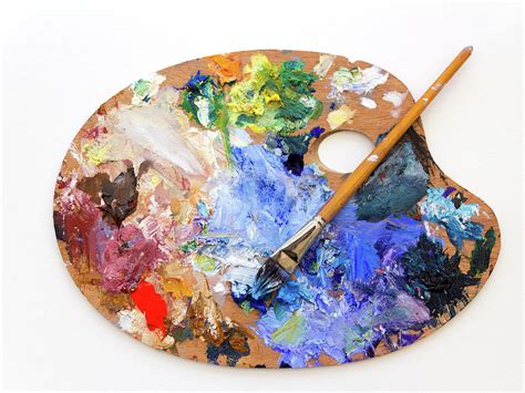 Colourful Artists Palette Photograph By Seeables Visual Arts Pixels