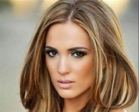 Best Hair Color For Brown Eyes With Fair Olive Medium Skin Tone