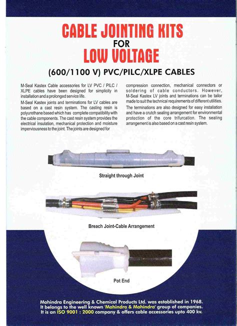 Lt Cable Jointing Kit Mahavir Industrial Corportion