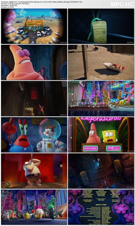 Download The Spongebob Movie Sponge On The Run 2020 1080p Webrip X265