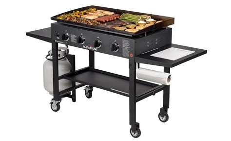 Blackstone 36 Inch Outdoor Flat Top Gas Grill Griddle Station 4