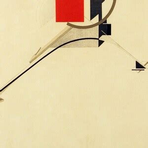 El Lissitzky New Man Suprematism Fine Reproduction Large Fine Art