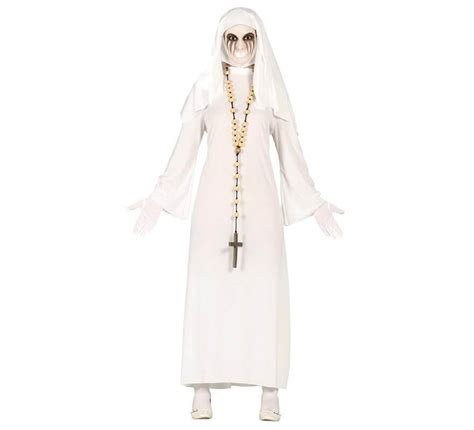Ghost White Nun Kostüm Für Damen Zu Halloween
