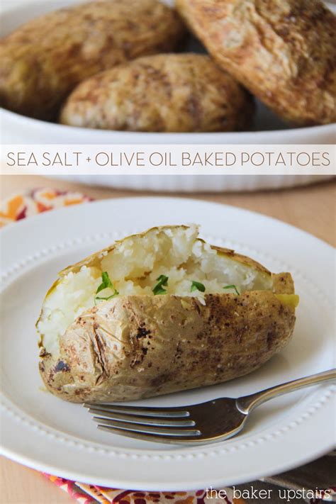 The Baker Upstairs Sea Salt And Olive Oil Baked Potatoes