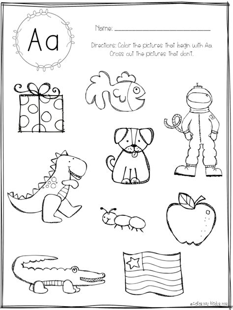 Phonics Kindergarten Alphabet Preschool Letter Recognition Kindergarten
