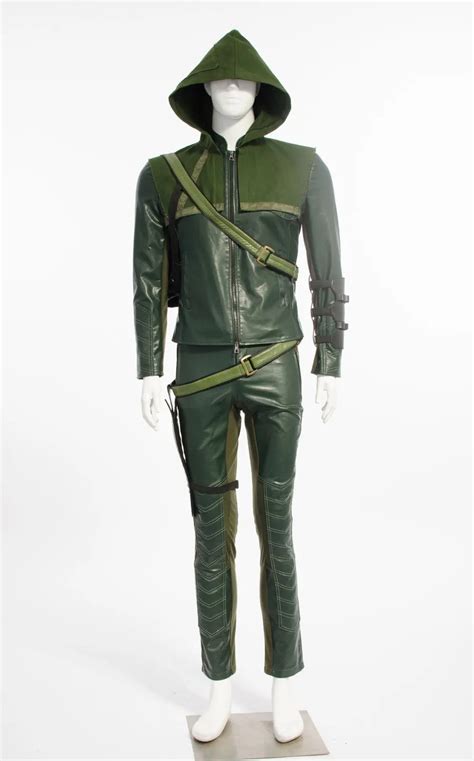 New Hot Series Superhero Green Arrow Cosplay Costume Hoodie Jacket