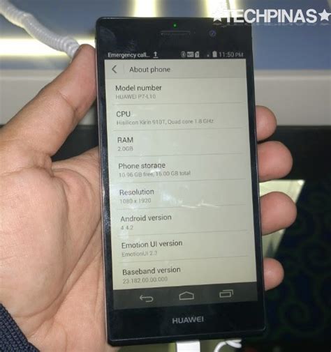 Huawei Ascend P7 Philippines Price Php 20990 Complete Specs Key