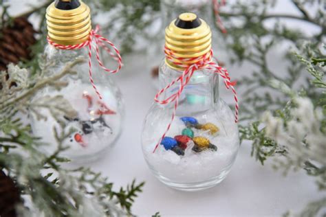 Diy Snow Globe Ornaments Oc Mom Blog