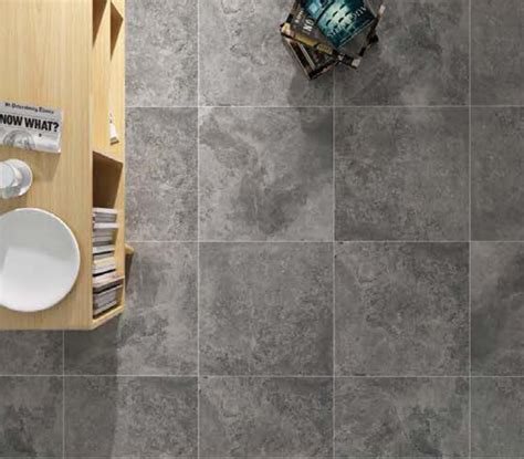 Dark Grey Matte Finish Cheap Porcelain Floor Tile China Tile And