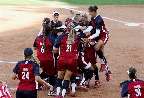 Olympics The Records Set By Team Usa Softballs 2004 Lineup