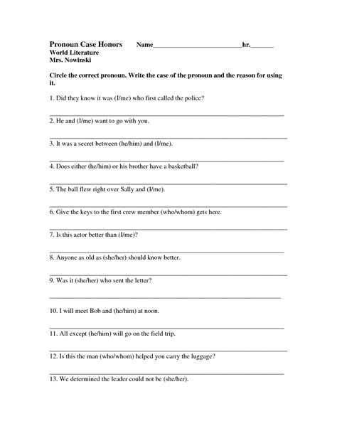 Best Images Of Pronoun Who Whom Worksheets Printable Worksheet Who