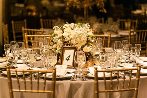 Ivory And Gold Wedding Reception Details Elizabeth Anne Designs The