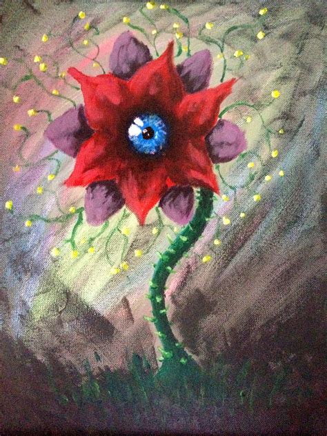 Peeper Surreal Flower By Peutoux On Deviantart