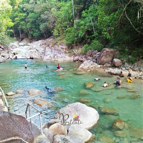 Air Terjun Best Terengganu Dengan Warna Air Kehijauan Bagai Lukisan