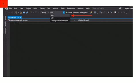 VS Start Configuration LearnOpenCV