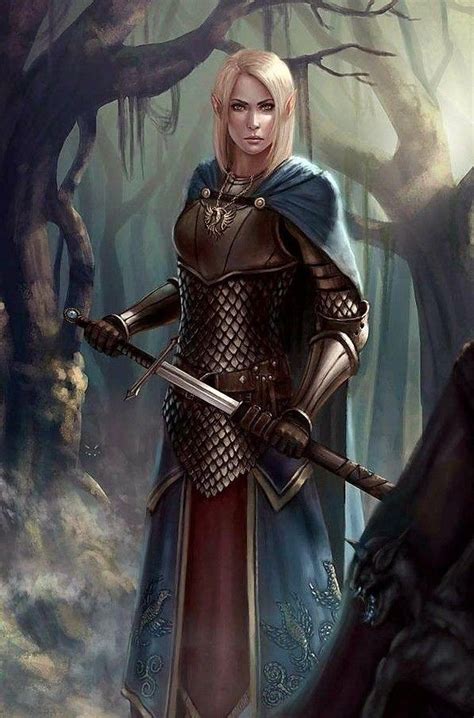 Elves Album On Imgur Warrior Woman Female Elf Character Portraits