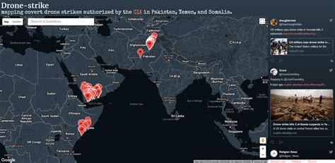 Map Of All Drone Strikes Drone Hd Wallpaper Regimageorg