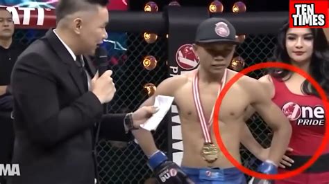 10 Funniest Moments In Mma And Boxing Youtube