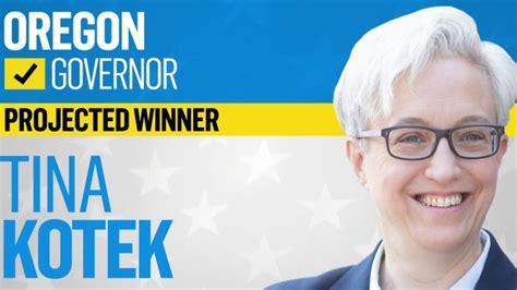 Democrat Tina Kotek Wins Oregon Governors Race Beating Republican Christine Drazan