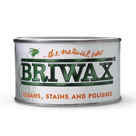 400gm Briwax Original Wax Furniture Polish Clear And Colours Available