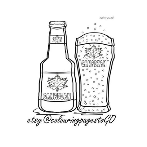 Alcohol Coloring Pages Jaredaxguerra